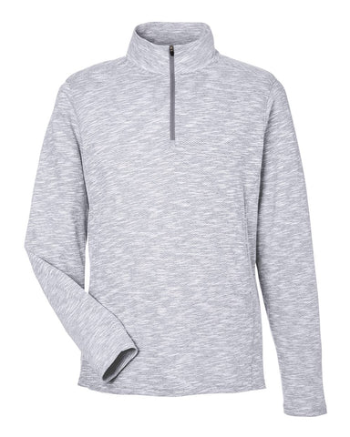 NORTH END® Men's Eclipse Jacquard Quarter-Zip Pullover