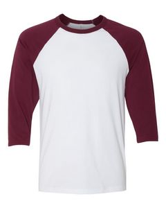 White/Maroon Red Blank