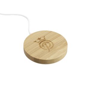 FSC® 100% Bamboo MagClickT Fast Wireless Charging Pad