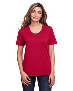 000242 CORE 365 Ladies' Fusion ChromaSoft™ Performance T-Shirt