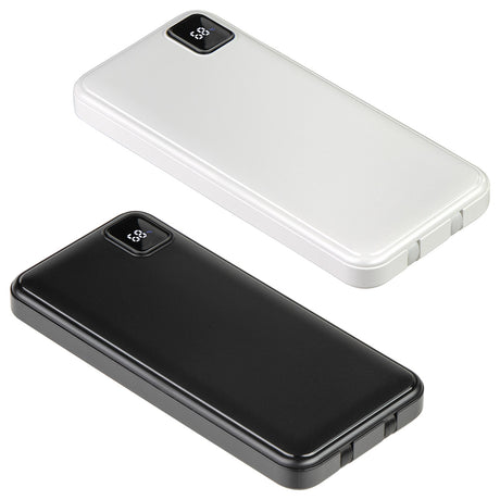 Marquis 10000mAh 20W PD Power Bank with Built-In Cables