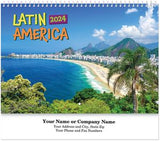 Latin America Spiral Wall Calendar