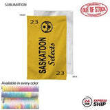 24 Hr Express Ship - Team Towel in Plush and Soft Velour Terry Cotton Blend, 12x18, Sublimated