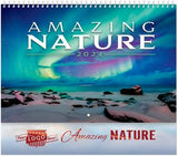 Luxe Gallery Amazing Nature Spiral Wall Calendar