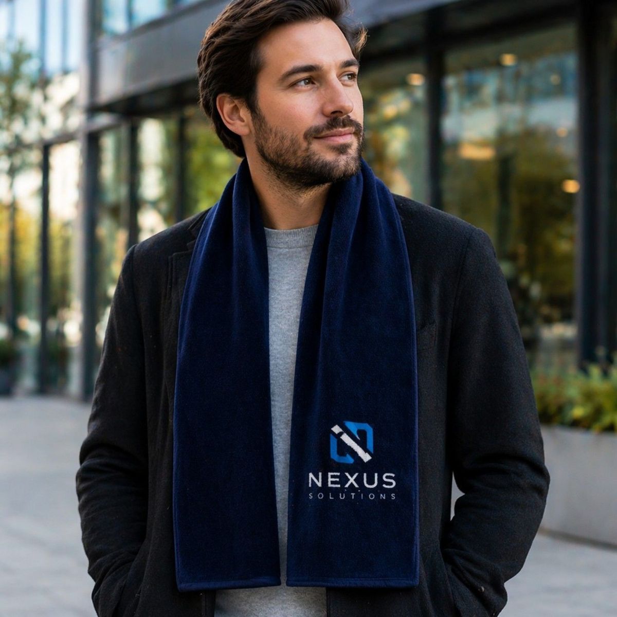 24 Hr Express Ship -Custom Mink Scarf – 6" x 60" | Ultra-Soft Premium Finish | 1-Sided Sublimation