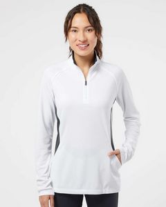 Adidas® Women's Lightweight Quarter-Zip Pullover