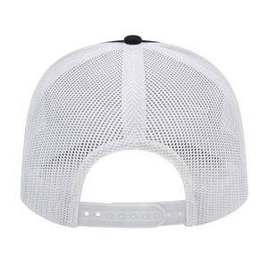 000379 Cap America Poly/Cotton Trucker Mesh Back Cap