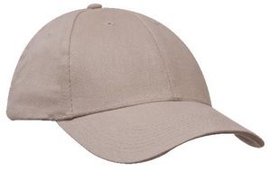 000953 Brushed Heavy Cotton 6 Panel Cap