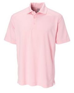 Cutter & Buck CB Drytec Genre Textured Solid Mens Polo