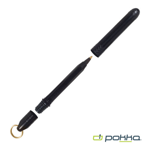 Pokka? Pocket Pen w/Dock & Gold Keyring