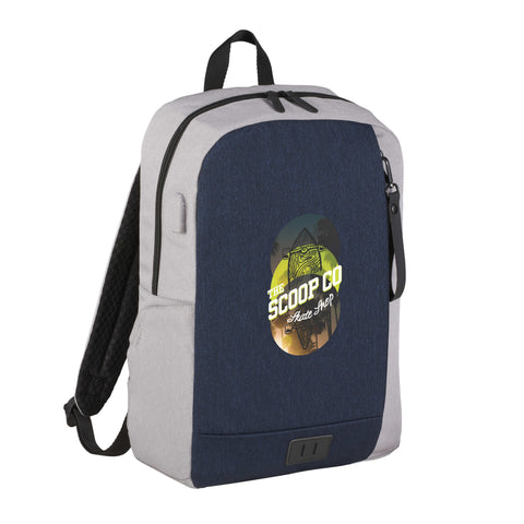 NBN Whitby Slim 15'' Computer Backpack w/ USB Port