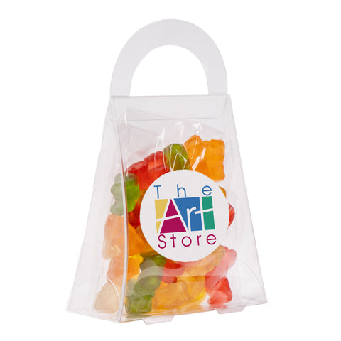 Purse Acetate Box with Gummy Bears