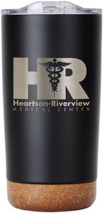 Saratoga Cork Bottom Stainless Tumbler 18 oz