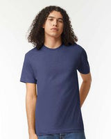 Heather Indigo Blue Blank