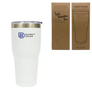 Broad St. 900 Ml. (30 Fl. Oz.) Stainless Steel Tumbler