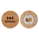 Bamboo Magnetic Bottle Opener