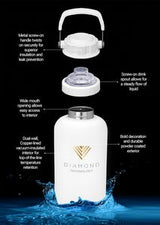 White/Silver Logo Spec View