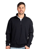 Next Level Fleece Quarter-Zip Pullover Jacket