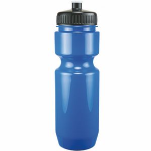22 Oz. Bike Bottle w/ Push Pull Lid - Solid Colors