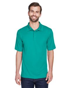 ULTRACLUB Men's Cool & Dry Mesh Piqué Polo