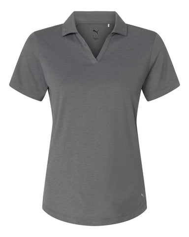 PUMA GOLF® Womens Icon Heather Polo