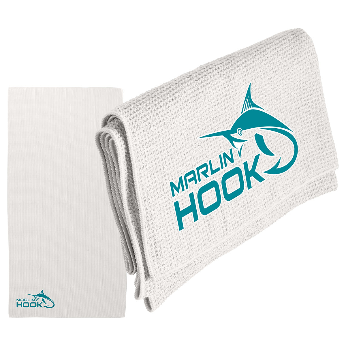 Seaside 30" x 60" Waffle Microfiber Beach Towel