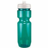 Aqua Blue/Translucent Clear Lid Blank