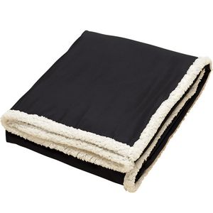 Super Soft Large Fleece Sherpa Blanket - 50'' x 60'' Unfolded