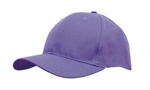 000959 Breathable Poly Twill Cap w/6 Panel Profile