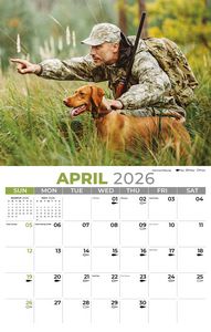 Galleria Wall Calendar 2026 Fishing and Hunting