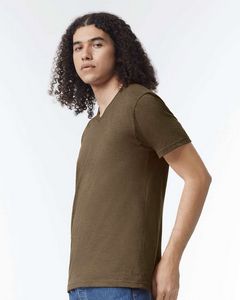 American Apparel® Unisex CVC V-Neck Tee