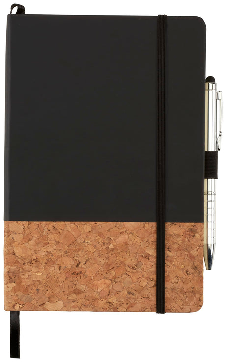 5.5'' x 8.5'' FSC® Mix Lucca Cork Hard Bound Journal