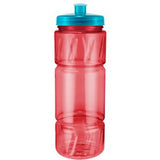 Translucent Red/Translucent Aqua Blue Lid Blank