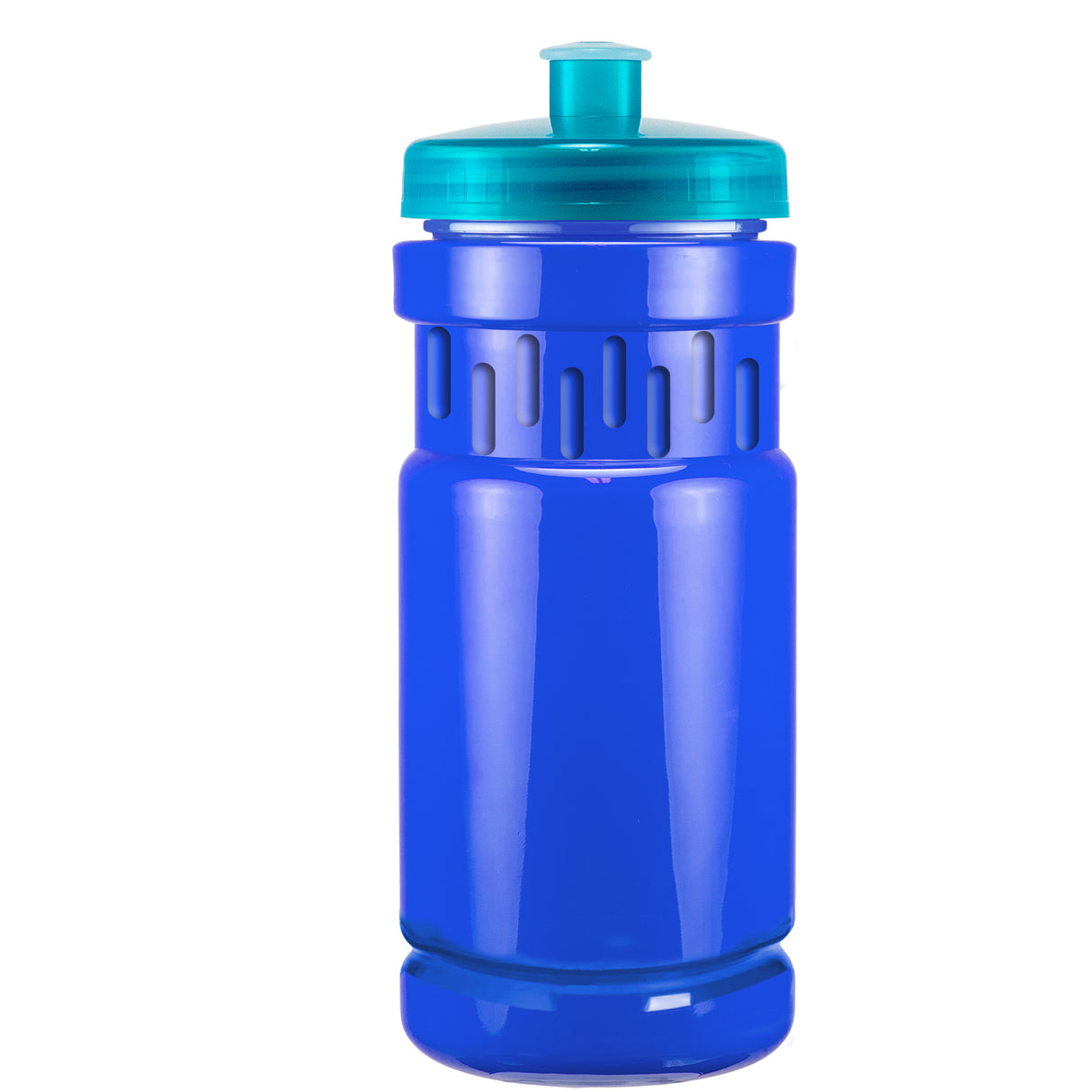 Blue/Translucent Aqua Blue Lid