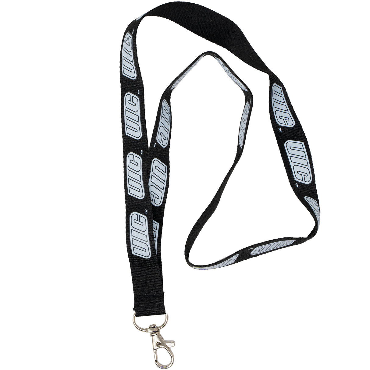 Silkscreened Flat Polyester Lanyard - 3/4" W x 36" L