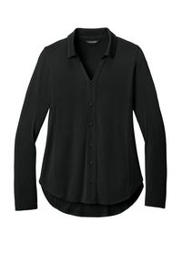 Port Authority® Women's Luxe Knit Button Tunic