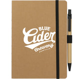 5'' x 7'' FSC® Recycled Notebook and Pen Set