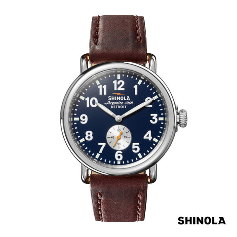 Shinola® Runwell Watch - Midnight Blue/Cattail