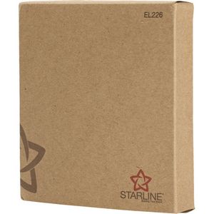 Bamboo Brown/Gray Blank Box View