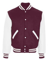 Maroon/ White Blank