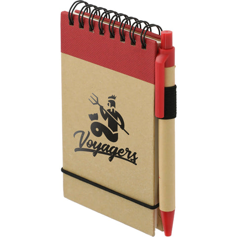 5'' x 4'' FSC® Mix Recycled Jotter with Pen