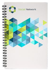 Full Colour Custom 5.5x8.5 Notebook