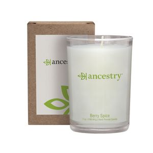 8 Oz. Scented Tumbler Candle in a Cardboard Gift Box