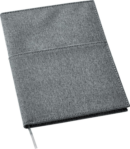 5''x 7'' FSC® Mix Canvas Pocket Refillable Notebook