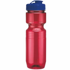 26 Oz. Translucent Jogger Bottle with Flip Top Lid
