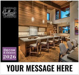 Galleria Wall Calendar 2026 Decor & Design