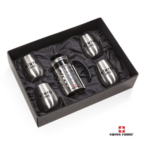 Swiss Force® Coffee Press & Vivaldi Cups