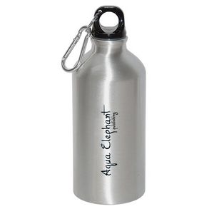 500 Ml (17 Fl. Oz.) Aluminum Water Bottle With Carabiner