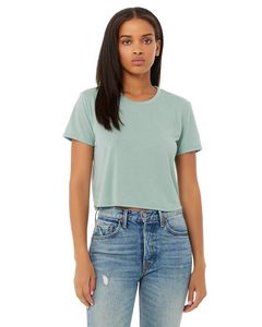 BELLA+CANVAS Ladies' Flowy Cropped T-Shirt