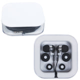 Earbuds in Square Case